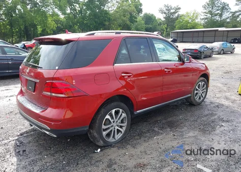 2017 Mercedes-Benz Gle 350 from USA, damaged, VIN 4JGDA5JB7HA897461